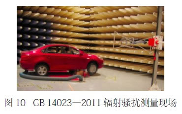 圖10 GB 14023—2011 輻射騷擾測量現場